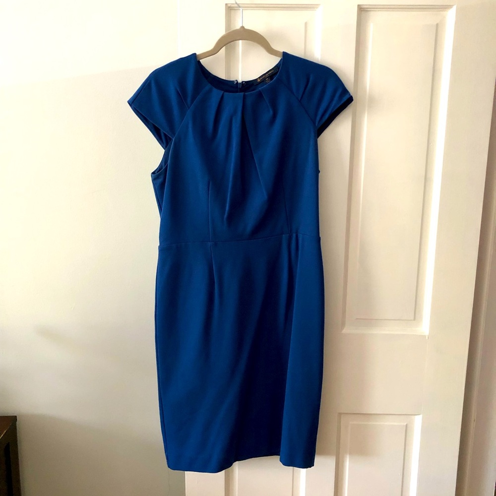 Blue Brooks Brothers Dress